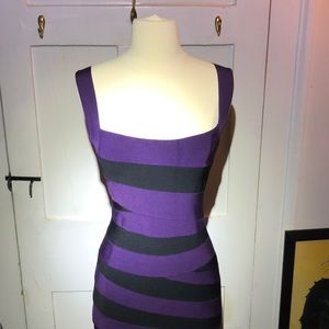 Bebe bodycon halter style dress.